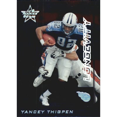 1999 Leaf Rookies and Stars Longevity #190 Yancey Thigpen