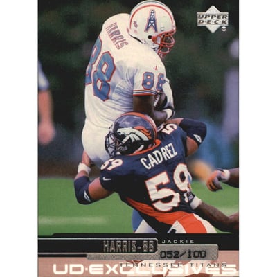 1999 Upper Deck Exclusives 100 #213 Jackie Harris