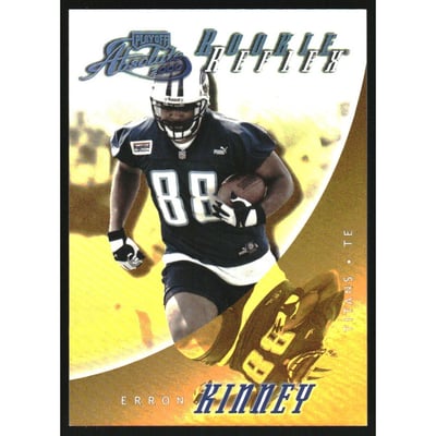 2000 Absolute Rookie Reflex Gold #RR19 Erron Kinney