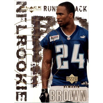 2000 Black Diamond Gold #131 Demario Brown