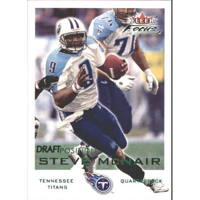 2000 Fleer Focus Draft Position #150 Steve McNair/103