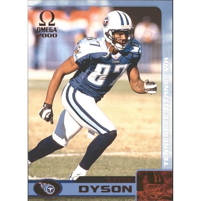 2000 Pacific Omega Copper #139 Kevin Dyson