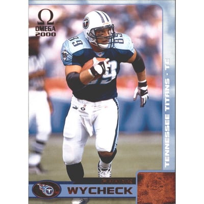 2000 Pacific Omega Copper #144 Frank Wycheck