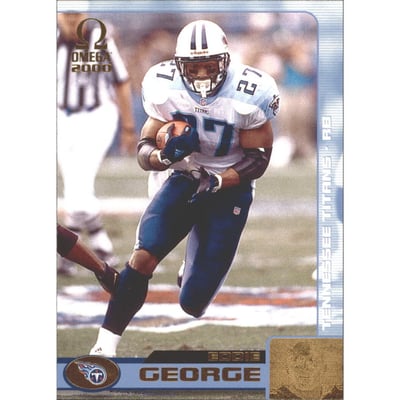 2000 Pacific Omega Gold #140 Eddie George