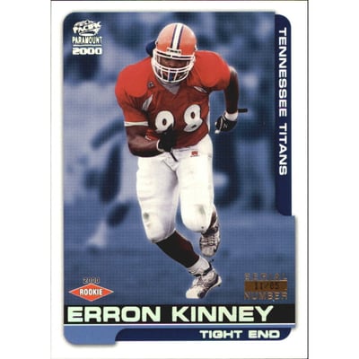 2000 Paramount HoloSilver #237 Erron Kinney