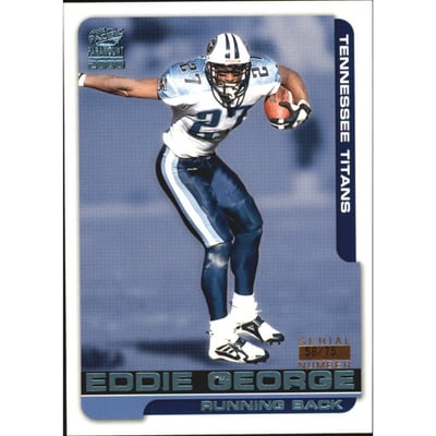 2000 Paramount Platinum Blue #235 Eddie George