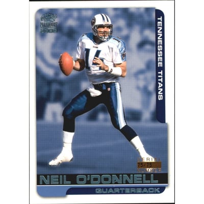 2000 Paramount Platinum Blue #239 Neil O'Donnell
