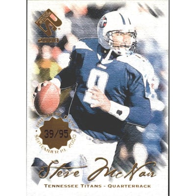 2000 Private Stock Premiere Date #96 Steve McNair