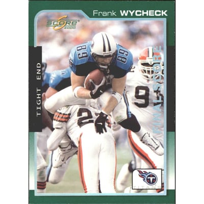 2000 Score Final Score #205 Frank Wycheck/46