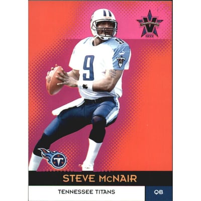 2000 Vanguard Purple #62 Steve McNair