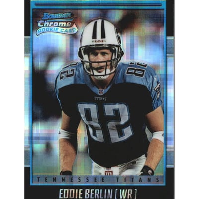 2001 Bowman Chrome Xfractors #230 Eddie Berlin