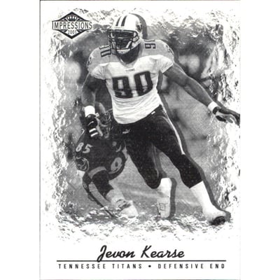 2001 Pacific Impressions Shadow #138 Jevon Kearse