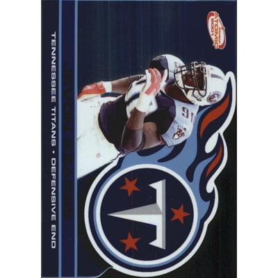 2001 Pacific Prism Atomic Blue #142 Jevon Kearse