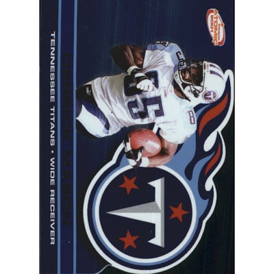 2001 Pacific Prism Atomic Blue #143 Derrick Mason