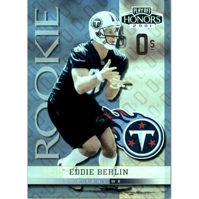 2001 Playoff Honors X's and O's #133 Eddie Berlin/50