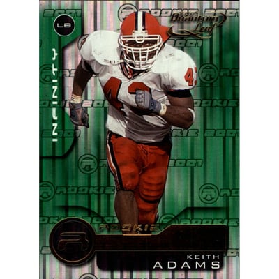 2001 Quantum Leaf Infinity Green #269 Keith Adams