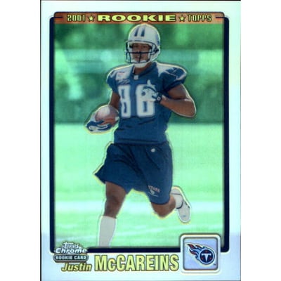 2001 Topps Chrome #291 Justin McCareins RC