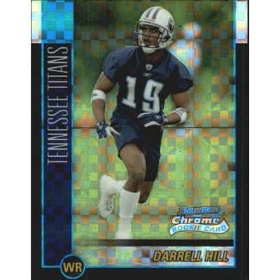 2002 Bowman Chrome Xfractors #144 Darrell Hill