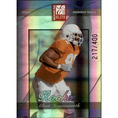 2002 Donruss Elite #180 Albert Haynesworth RC