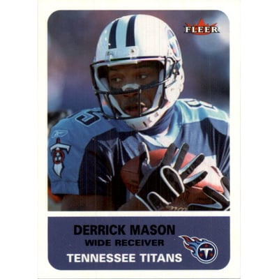 2002 Fleer Tradition Minis #56 Derrick Mason