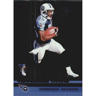 2002 Pacific Heads Up Purple #120 Derrick Mason