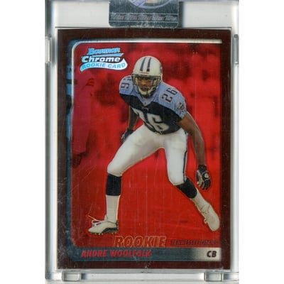 2003 Bowman Chrome Red Refractors #170 Andre Woolfolk