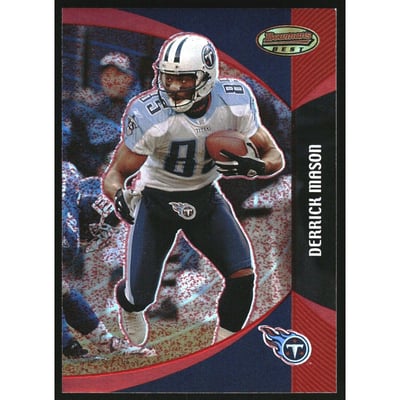 2003 Bowman's Best Red #47 Derrick Mason