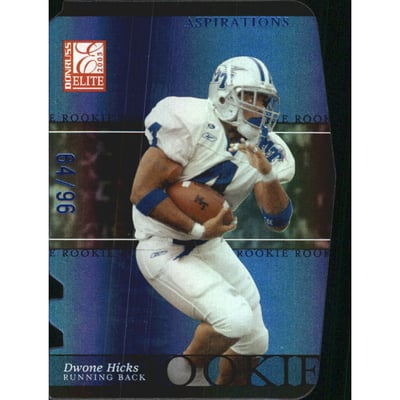 2003 Donruss Elite Aspirations #118 Dwone Hicks/96