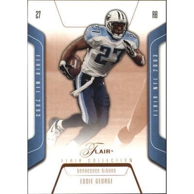 2003 Flair Collection #28 Eddie George