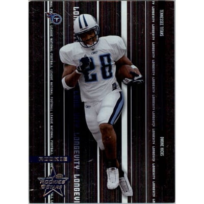 2003 Leaf Rookies and Stars Longevity #119 Dwone Hicks