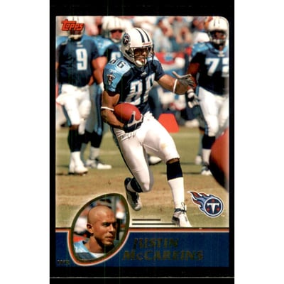 2003 Topps Black #155 Justin McCareins