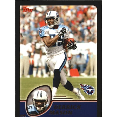 2003 Topps Black #226 Derrick Mason