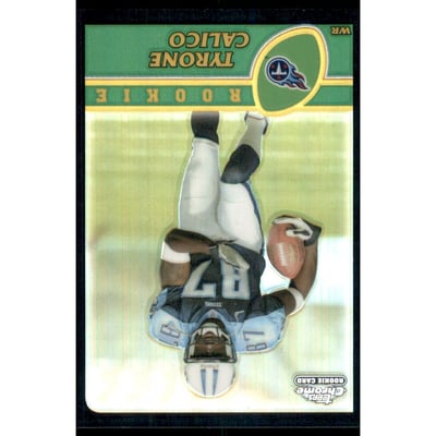 2003 Topps Chrome Black Refractors #222 Tyrone Calico
