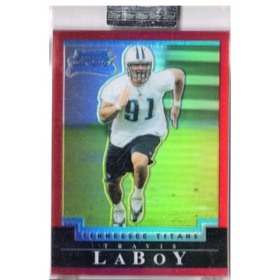 2004 Bowman Chrome Red Refractors #203 Travis LaBoy