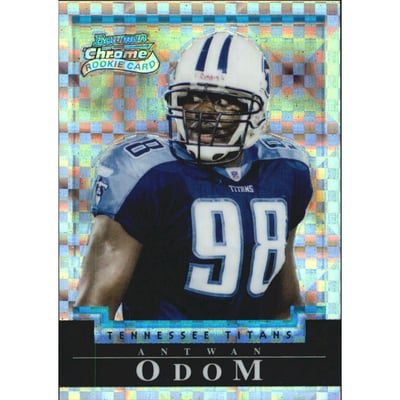 2004 Bowman Chrome Xfractors #126 Antwan Odom