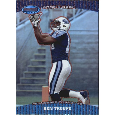 2004 Bowman's Best Red #83 Ben Troupe