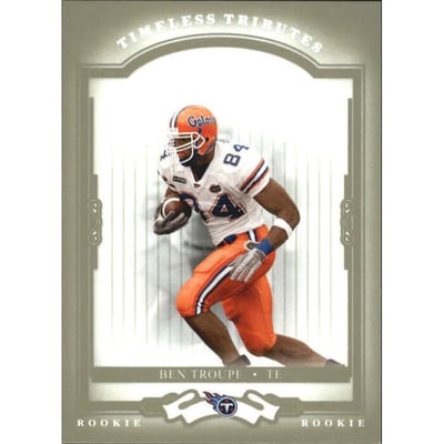 2004 Donruss Classics Timeless Tributes Green #238 Ben Troupe