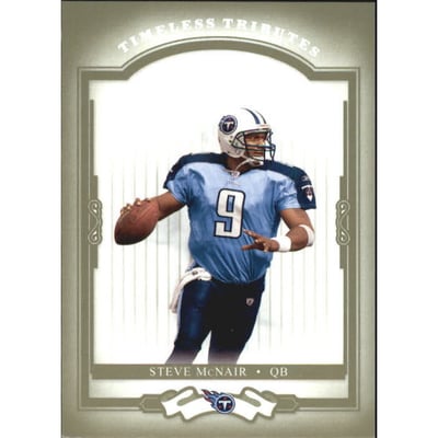 2004 Donruss Classics Timeless Tributes Green #97 Steve McNair