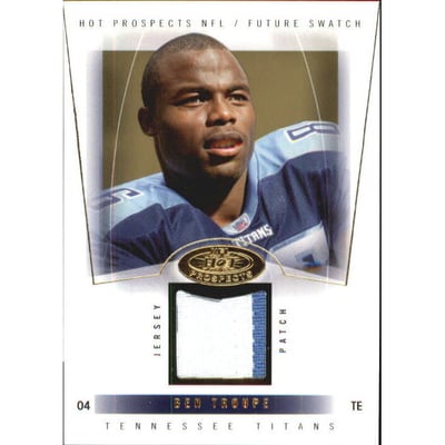 2004 Hot Prospects Red Hot #100 Ben Troupe JSY