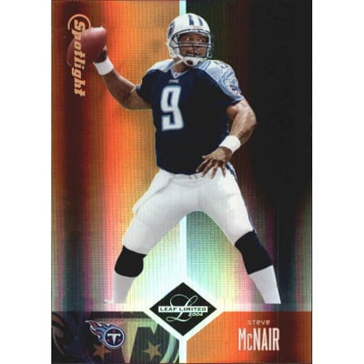 2004 Leaf Limited Bronze Spotlight #86 Steve McNair