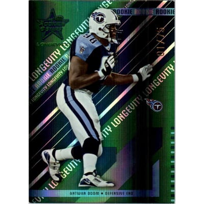 2004 Leaf Rookies and Stars Longevity Emerald #194 Antwan Odom