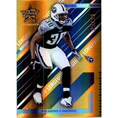 2004 Leaf Rookies and Stars Longevity Gold #197 Rich Gardner