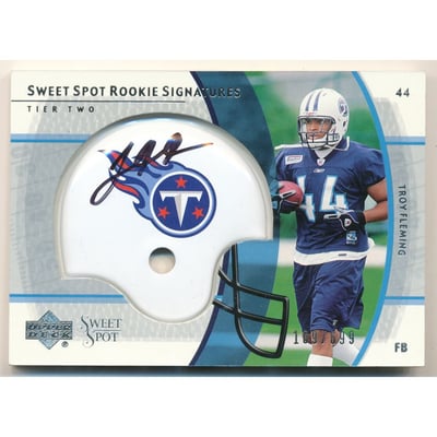 2004 Sweet Spot #241 Troy Fleming AU/699 RC