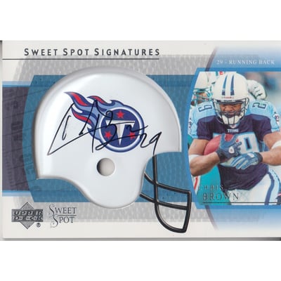 2004 Sweet Spot Signatures #SSCB Chris Brown