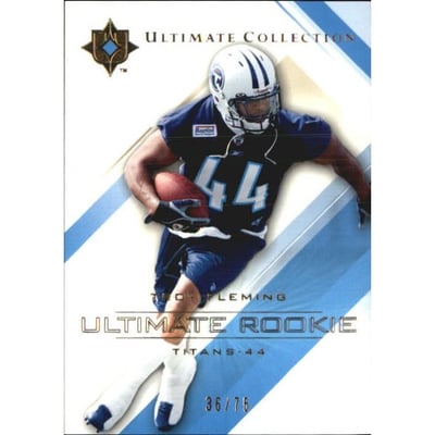 2004 Ultimate Collection Gold #81 Troy Fleming