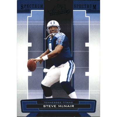 2005 Absolute Memorabilia Spectrum Black Retail #144 Steve McNair