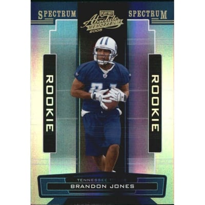 2005 Absolute Memorabilia Spectrum Gold #166 Brandon Jones
