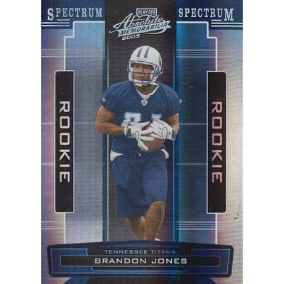 2005 Absolute Memorabilia Spectrum Silver #166 Brandon Jones