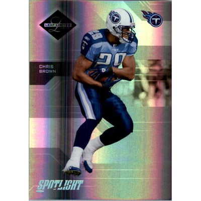 2005 Leaf Limited Silver Spotlight #94 Chris Brown
