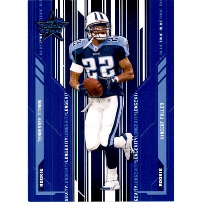 2005 Leaf Rookies and Stars Longevity True Blue Parallel #149 Vincent Fuller